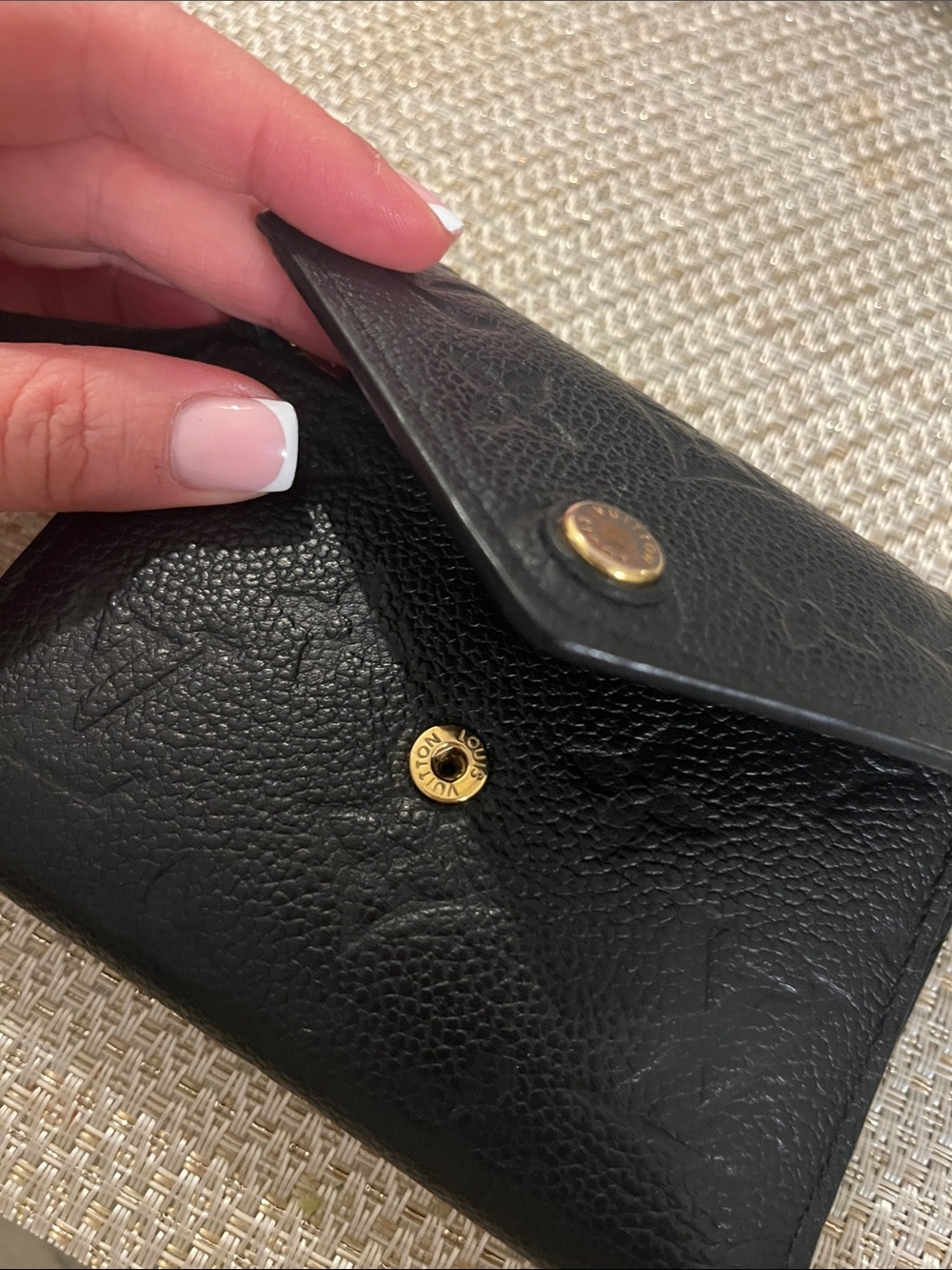 Auth Louis Vuitton Black wallet - Picture 3 of 10